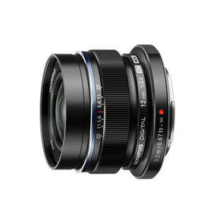 Olympus Lens MFT 12MM F/2.0 ED M.Zuiko Digital Zwart